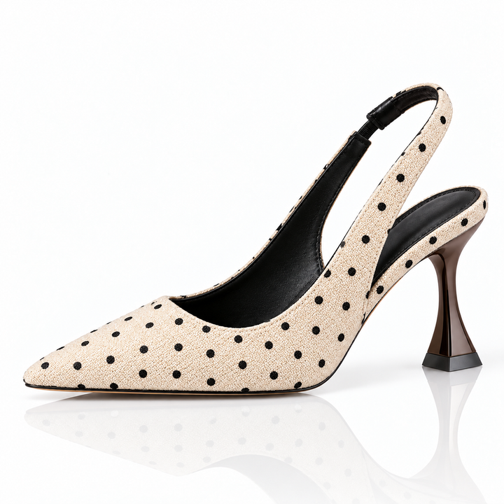 Colette Polka Dot Heels