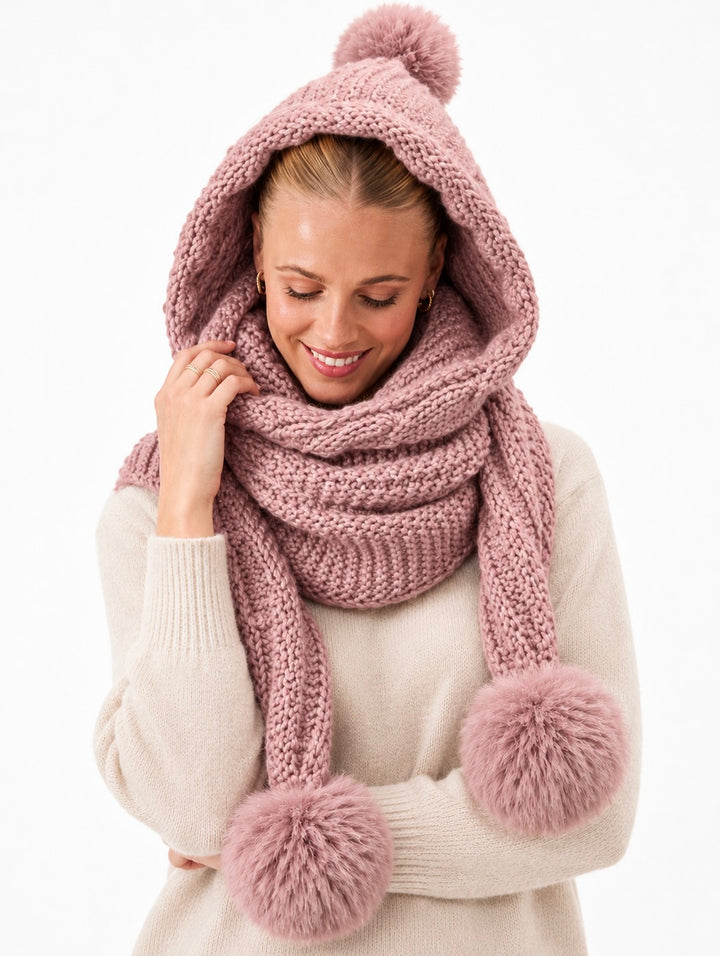 Chamonix Hooded Scarf
