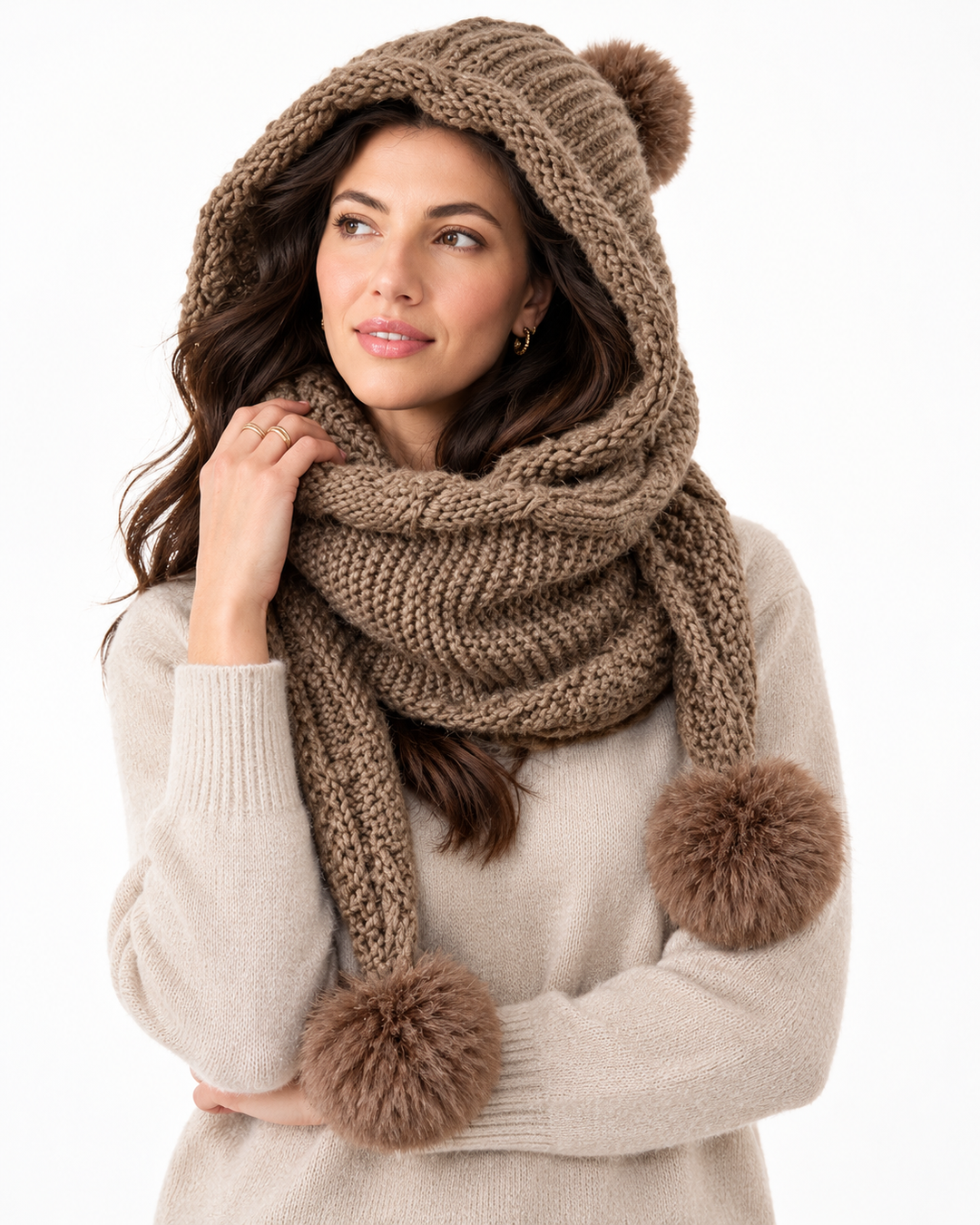 Chamonix Hooded Scarf