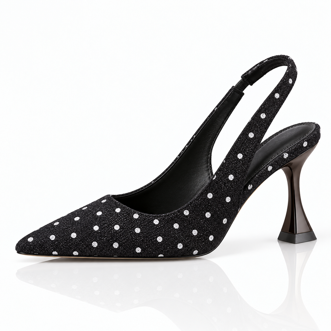 Colette Polka Dot Heels