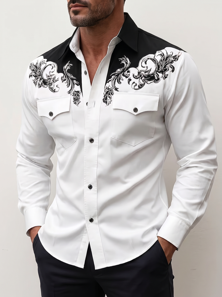 Toledo Western Embroidered Shirt