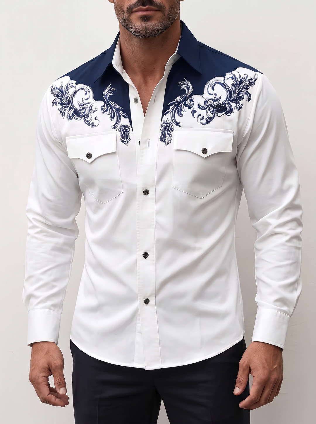 Toledo Western Embroidered Shirt