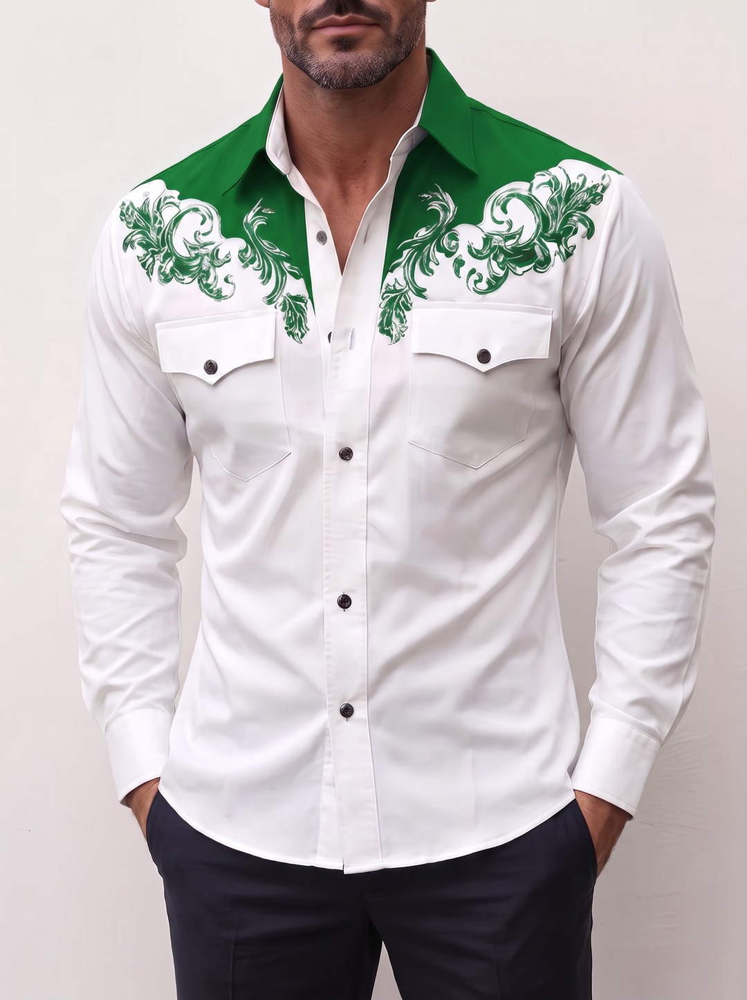 Toledo Western Embroidered Shirt